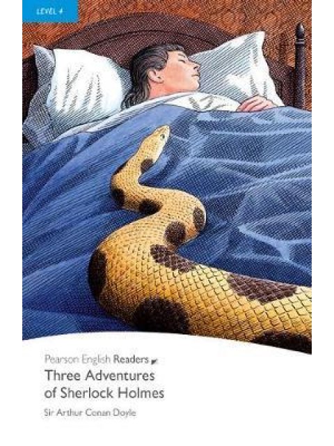PR 4: THREE ADVENTURES OF SHERLOCK HOLMES ( + MP3 PACK)