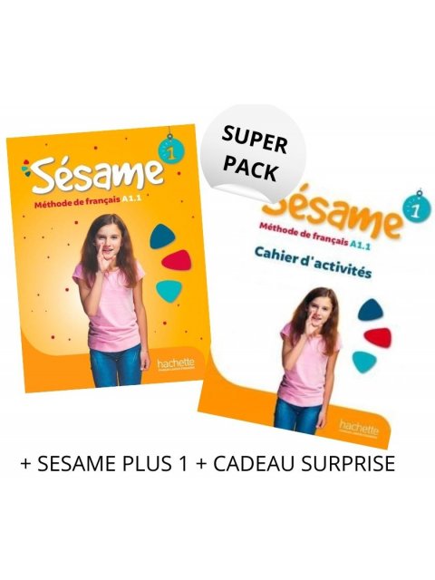 SUPER PACK SESAME 1 (LE + CA + LEXIQUE + CADEAU SURPRISE)