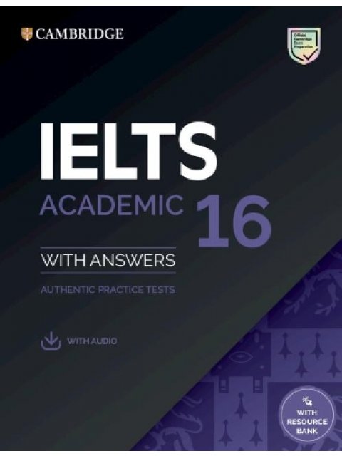 CAMBRIDGE IELTS 16 ACADEMIC SELF STUDY PACK (+ DOWNLOADABLE AUDIO)