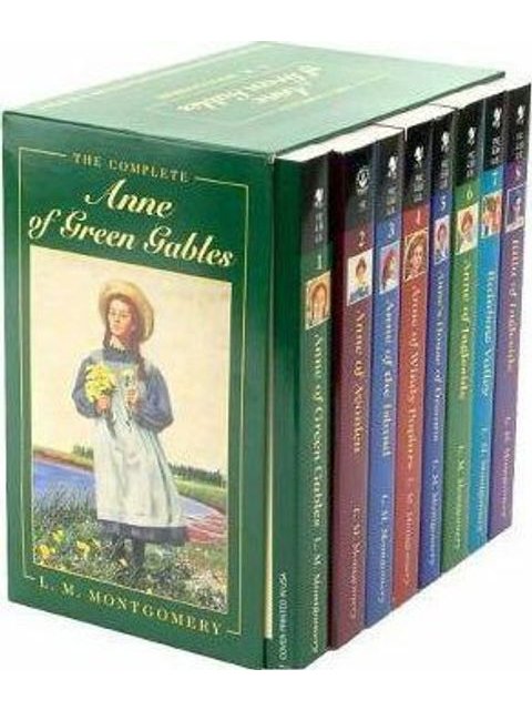 ANNE OF GREEN GABLES COMPLETE 8 BOOK PB BOX SET
