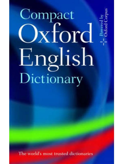 OXFORD COMPACT ENGLISH DICTIONARY OF CURRENT ENGLISH 3RD ED HC