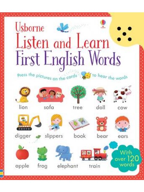 LISTEN AND LEARN FIRST ENGLISH WORDS