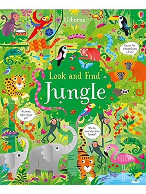 LOOK AND FIND JUNGLE HC
