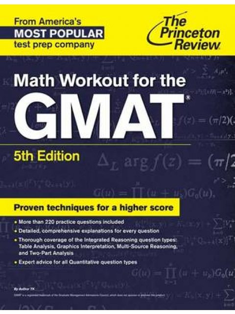 MATH WORKOUT FOR THE GMAT 5TH ED