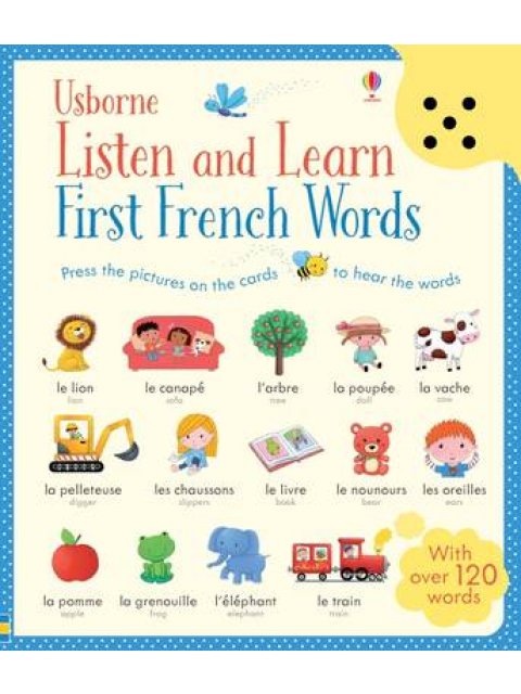 LISTEN AND LEARN FIRST WORDS IN FRENCH