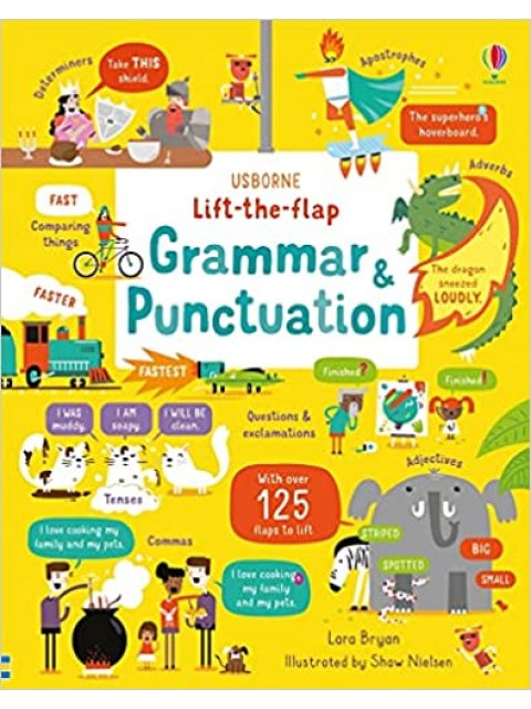 USBORNE LIFT THE FLAP GRAMMAR AND PUNCTUATION