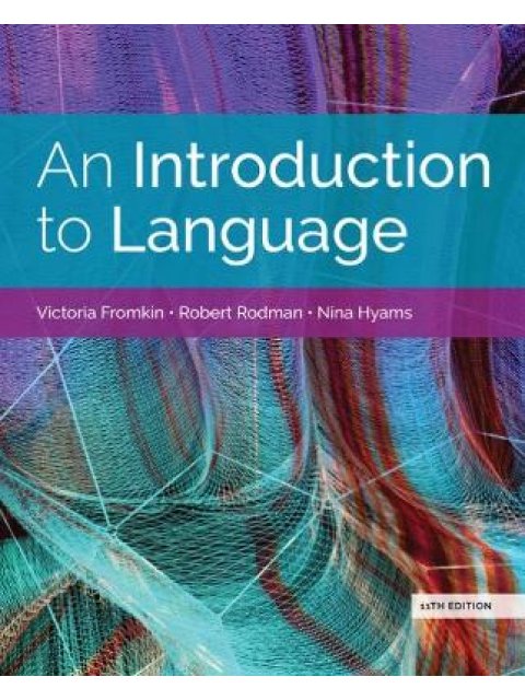 AN INTRODUCTION TO LANGUAGE