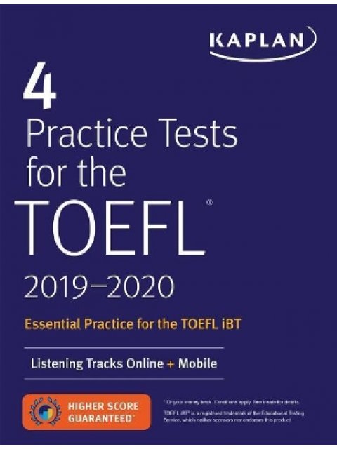4 PRACTICE TESTS FOR THE TOEFL 2019