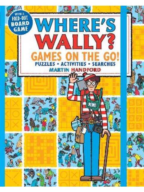 WHERE'S WALLY? GAMES ON THE GO! PUZZLES, ACTIVITIES & SEARCHES PB