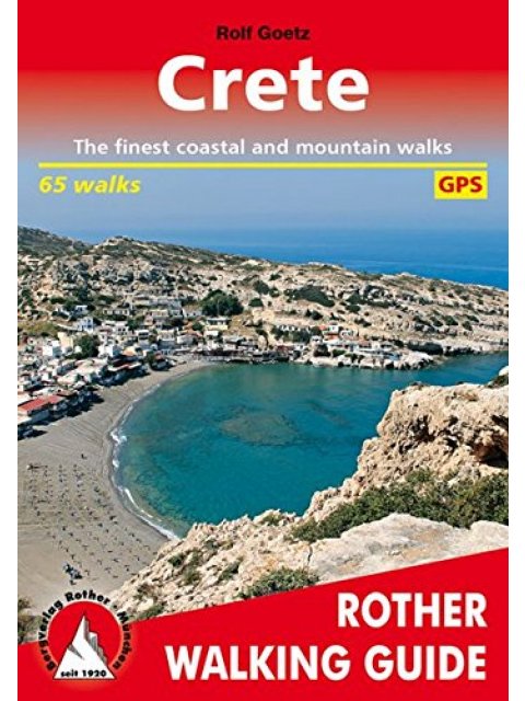 CRETE - ROTHER WALKING GUIDE PB