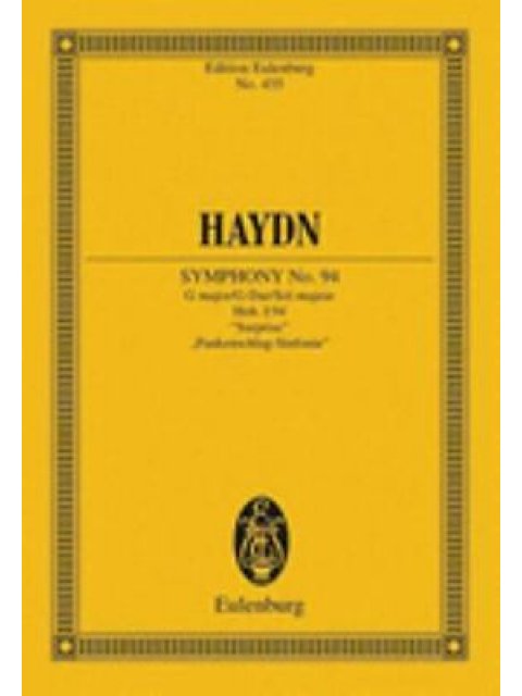 SYMPHONY NO.94 SURPRISE MINIATURE SCORE PB