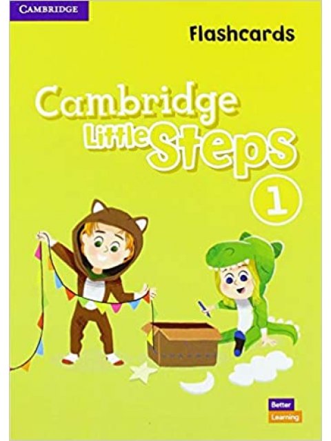 CAMBRIDGE LITTLE STEPS 1 FLASHCARDS