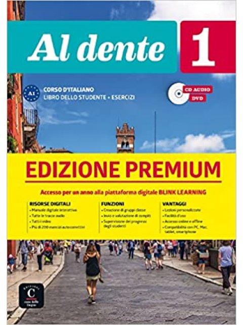 AL DENTE 1 A1 STUDENTE ED ESERCIZI (+ CD + DVD) EDIZIONE PREMIUM