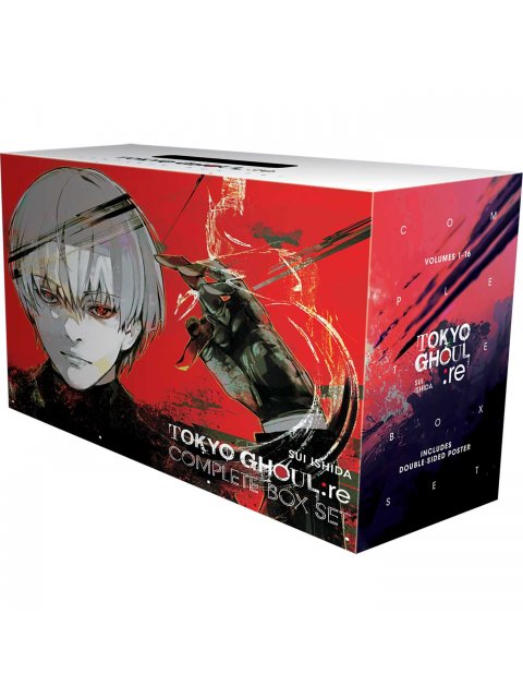 TOKYO GHOUL: RE COMPLETE BOX SET : INCLUDES VOLS. 1-16 WITH PREMIUM