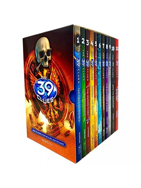 The 39 Clues Series Complete Collection Books 1 - 11 Box Set