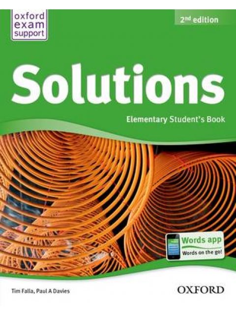 SOLUTIONS ELEMENTARY SB 2ND ED