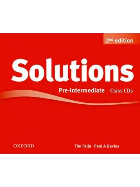 SOLUTIONS PRE-INTERMEDIATE CD CLASS (3) 2ND ED