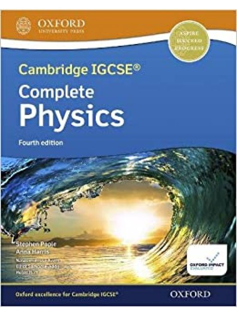 CAMBRIDGE IGCSERG & O LEVEL COMPLETE PHYSICS SB 4TH ED