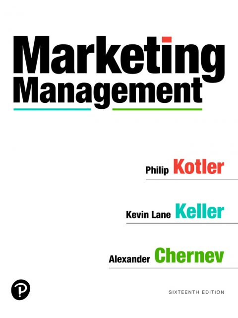 MARKETING MANAGEMENT 16TH ED