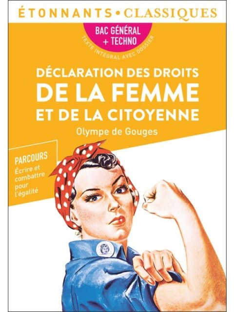 DECLARATION DES DROITS DE LA FEMME ET DE LA CITOYENNE POCHE