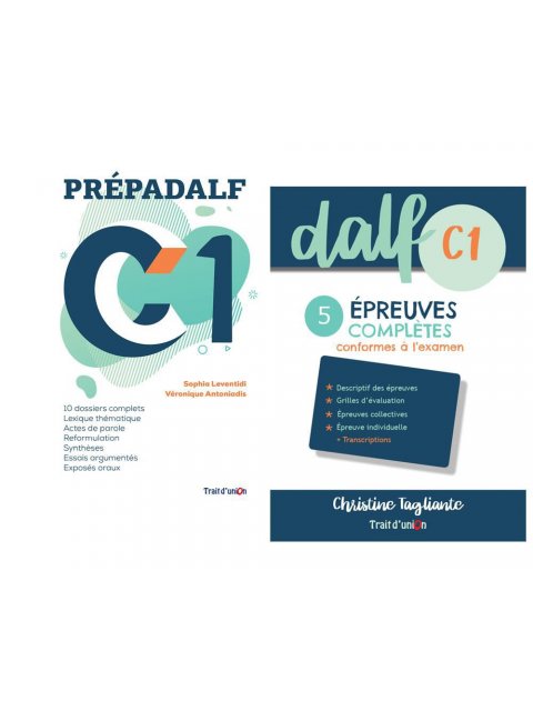 PREPADALF C1 LE PACK(METHODE+TEST)