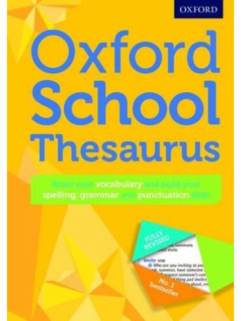 OXFORD SCHOOL THESAURUS