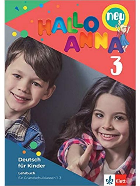 HALLO ANNA 3 KURSBUCH (+ AUDIO CDS (2)) NEU