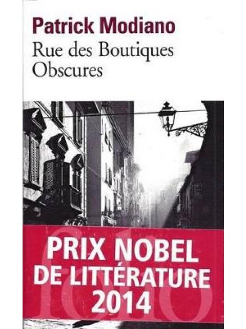 RUE DES BOUTIQUES OBSCURES POCHE