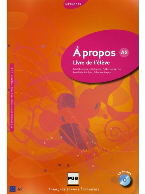 A PROPOS A2 METHODE (+ CD)