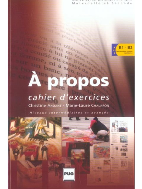 A PROPOS B1 + B2 CAHIER