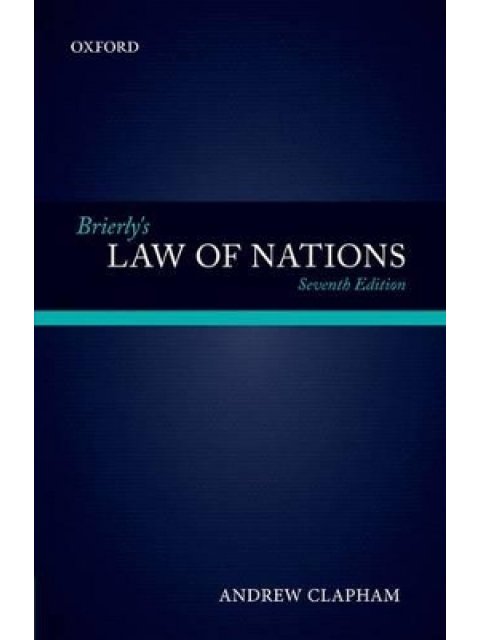 BRIERLY'S LAW OF NATIONS