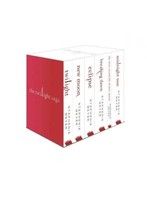 TWILIGHT SAGA 6 BOOK-SET (WHITE COVER)