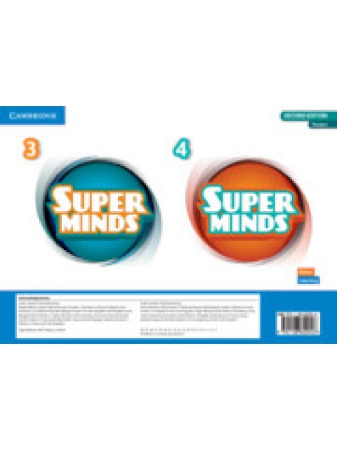 SUPER MINDS 3 & 4 POSTERS 2ND ED