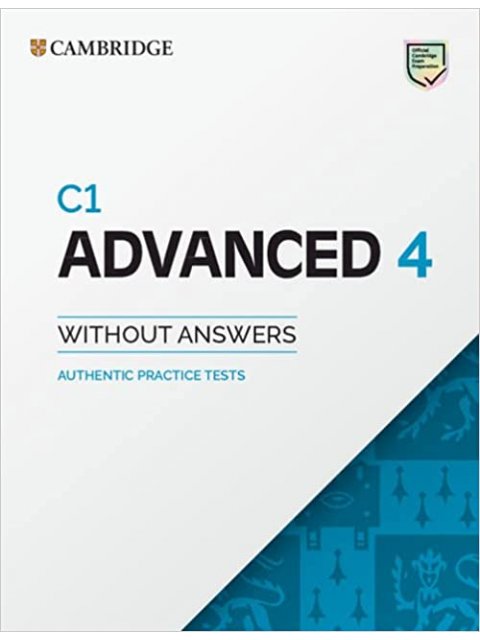 CAMBRIDGE ENGLISH ADVANCED 4 SB WO/A