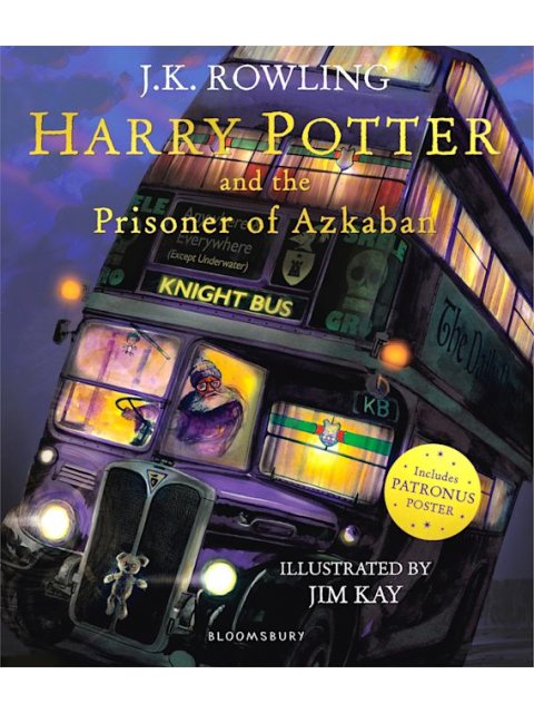 HARRY POTTER AND THE PRIONER OF AZKABAN ILLUSTRATED EDITION PB
