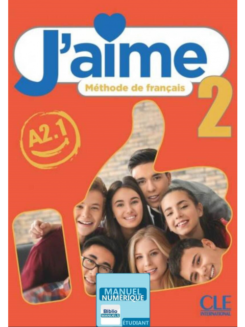 J'AIME 2 MANUEL NUMERIQUE ELEVE