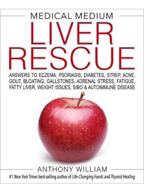 MEDICAL MEDIUM RIVER RESCUE : ANSWERS TO ECZEMA , PSORIASIS,DIABETES,STREP, ACNE,GOUT, BLOATING ETC 