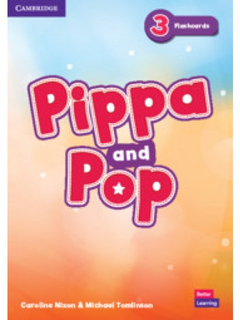 PIPPA AND POP 3 FLASHCARDS
