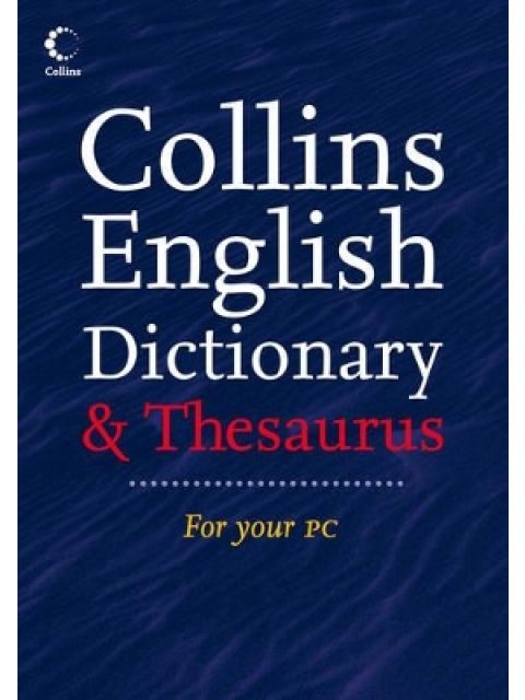 COLLINS ENGLISH DICTIONARY AND THESAURUS ON CDROM 3RD ED