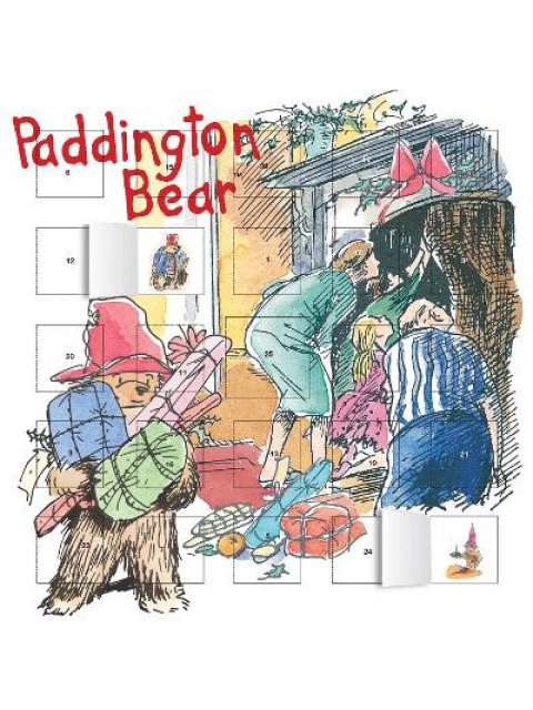 PADDINGTON BEAR ADVENT CALENDAR (WITH STICKERS)  HC