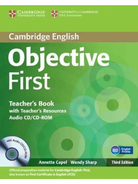 OBJECTIVE FIRST TCHR'S (+ CD + CD-ROM) @ 3RD ED