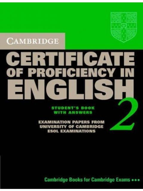 CAMBRIDGE CERTIFICATE OF PROFICIENCY IN ENGLISH 2 SELF STUDY PACK UPDATED