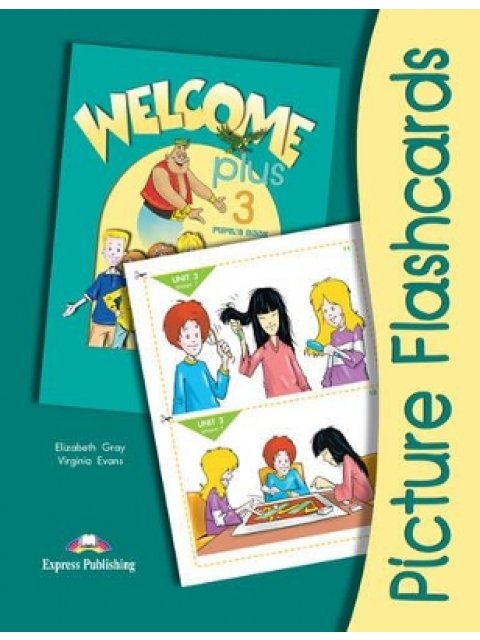 WELCOME PLUS 3 FLASHCARDS