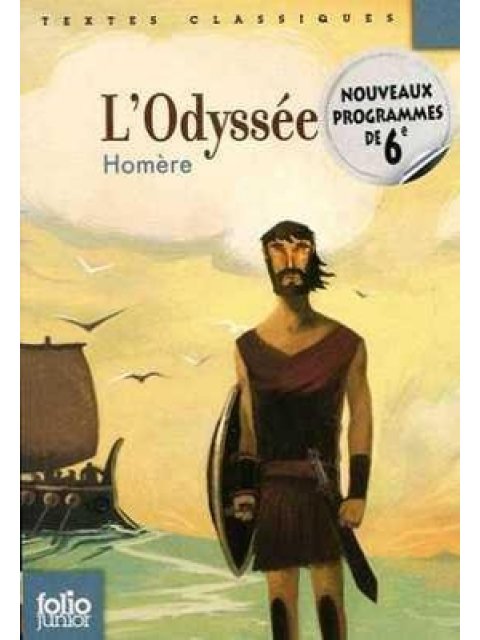 FOLIO JUNIOR : L'ODYSSEE TEXTES CLASSIQUES POCHE