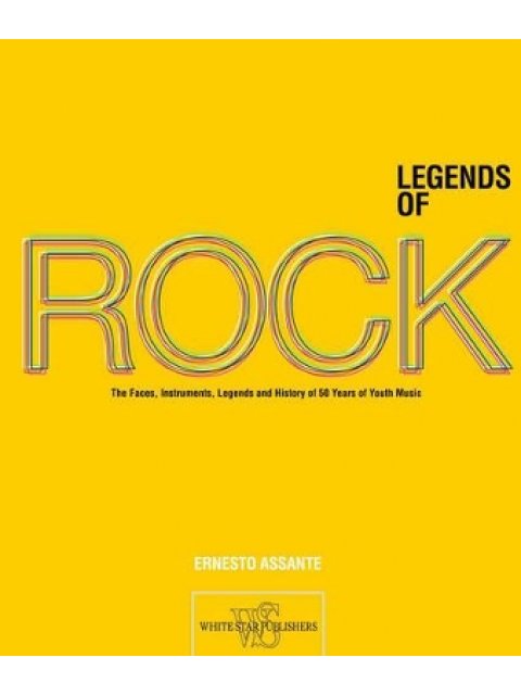 LEGENDS OF ROCK HC COFFEE TABLE BK.