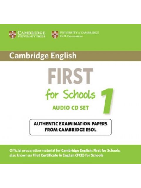 CAMBRIDGE ENGLISH FIRST FOR SCHOOLS 1 CD (2)