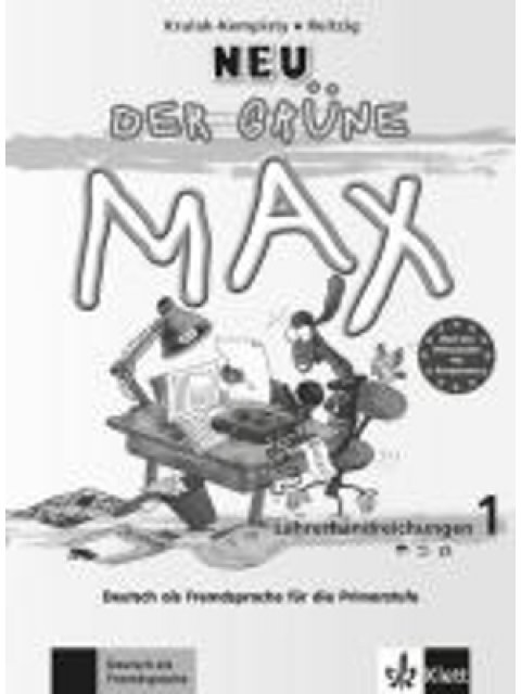 DER GRUENE MAX 1 LEHRERHANDBUCH (+ CD) NEU