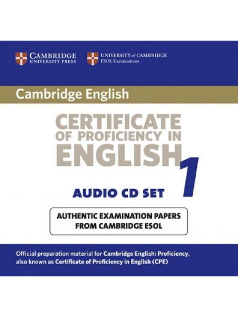 CAMBRIDGE CERTIFICATE OF PROFICIENCY IN ENGLISH 1 CD (2) UPDATED