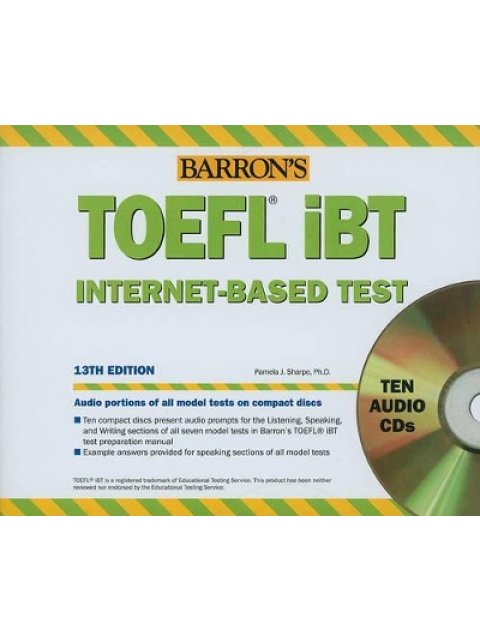TOEFL IBT - TEST OF ENGLISH AS A FOREIGN LANGUAGE CD (10) 13TH ED