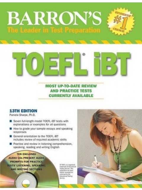 TOEFL IBT - TEST OF ENGLISH AS A FOREIGN LANGUAGE SB (+ CD) 13TH ED PB
